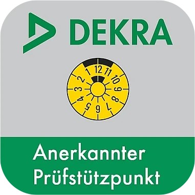 Dekra Anerkannter Prüfstützpunkt Logo Dekra Anerkannter Prüfstützpunkt